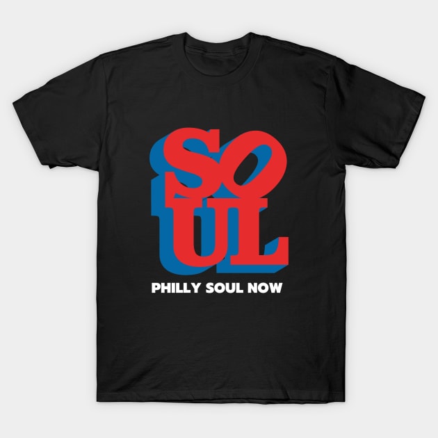 Original Logo- Dark T-Shirt by Philly Soul Now